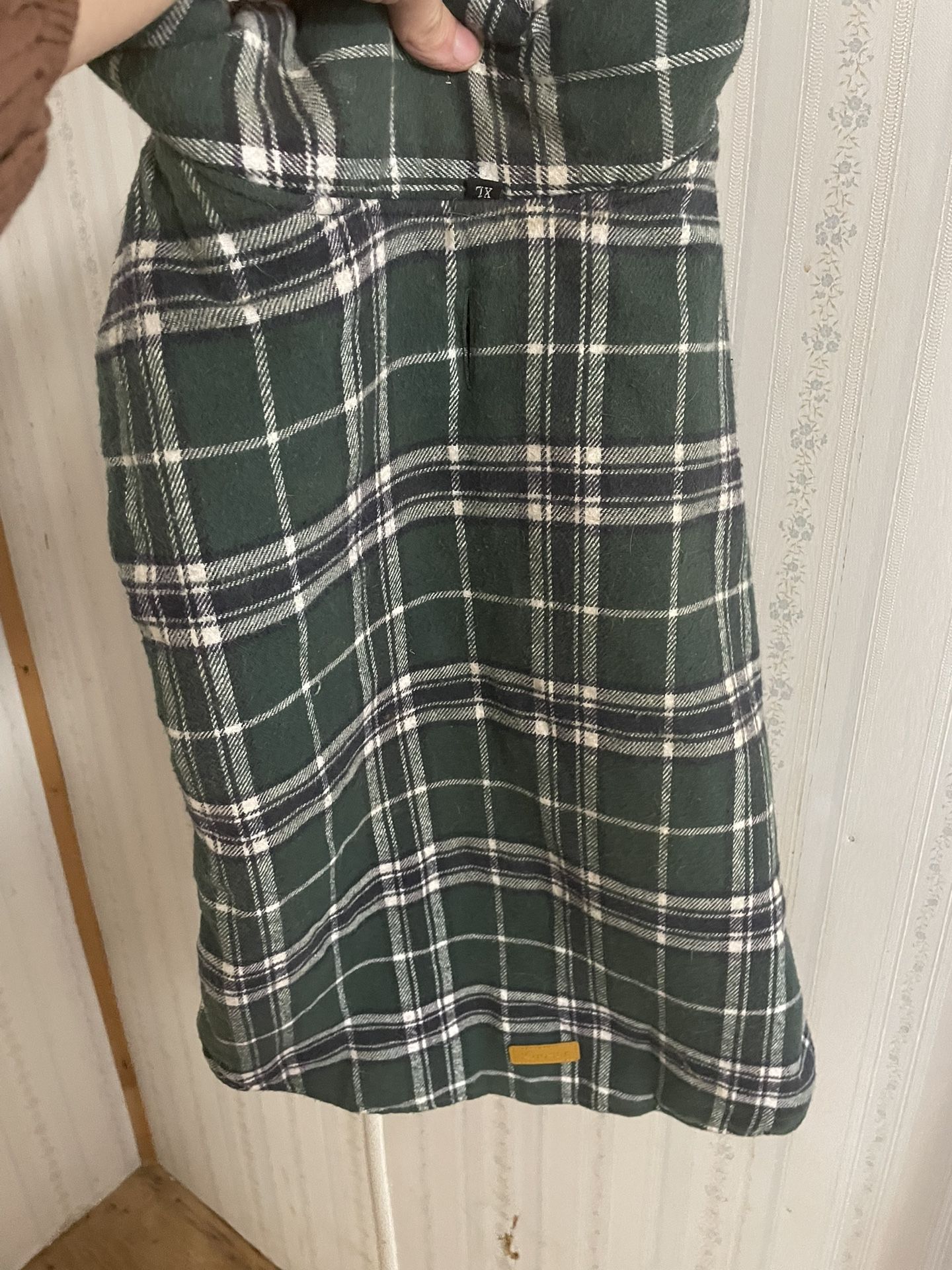 XL Dog Coat Sweater Fleece Double Side