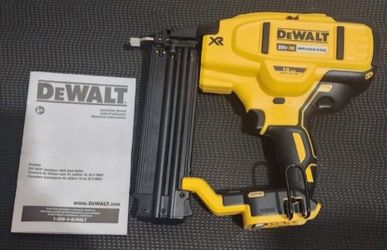 DEWALT DCN680 20 V Max Li-ion 18 Gauge Brad Nailer New