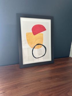 Framed Abstract Art Print