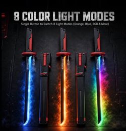 RGB Light-Up Ninja Sword Toy