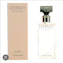 ETERNITY BY CALVIN KLEIN FOR WOMEN 3.3 FL.OZ EAU DE PARFUM SPRAY SEALED S351