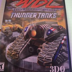 WDL Thunder Tanks Playstation 2 