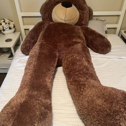 Giant Teddy Bear Plush Toy (Brown)