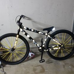 Purple Camo Big Flyer With Ros Sticker Kit To Gold Camo 