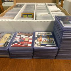 Baseball Card Lot 2,400+ Autos Rookies Parallels & Inserts 