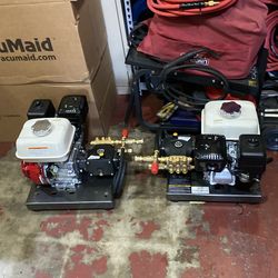 Honda GX200 commercial grade gas pressure washer motor and pump $1200 each (Financing available )
