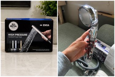 New shower heads
