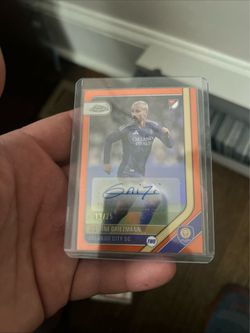 Antoine Griezmann Topps Chrome Auto 13/25 Orlando City SC