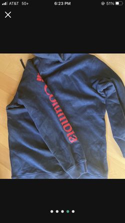 Brand New Columbia Size S Navy Blue Hoodie