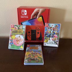 Nintendo Switch  Super Mario Limited Edition 