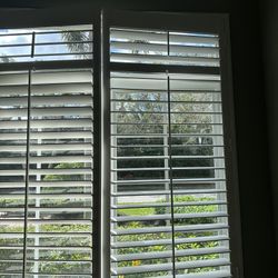 Plantation shutters