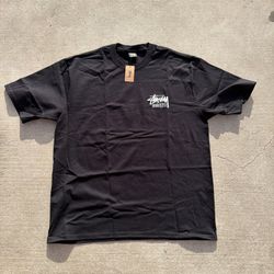 NWT STUSSY HONOLULU Chapter Tee Limited Black T-SHIRT large and xL