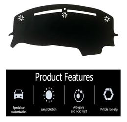 2015-2023 Dodge Challenger dash mat cover