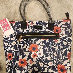 Trina Turk Floral Printed Tote Bag