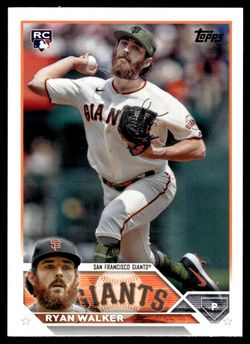 2023 Topps Update Ryan Walker RC #US58 San Francisco Giants A