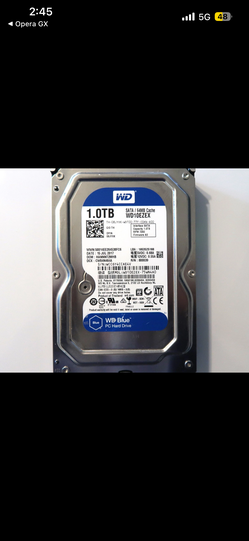 WD blue 1 TB HDD