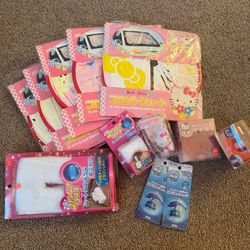 Sanrio Hello Kitty Windshield shades, Cup Holders, etc.