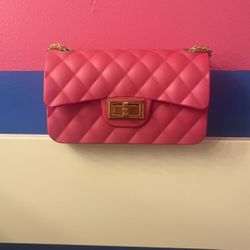 Hot pink bag
