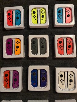 Nintendo Switch compatible Joy-Con Controller Pairs – Multiple Colors •joyCons / Joy-Cons compatible w/ switch