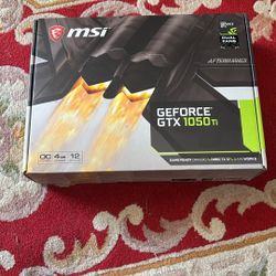 GEFORCE GTX 1050Ti msi