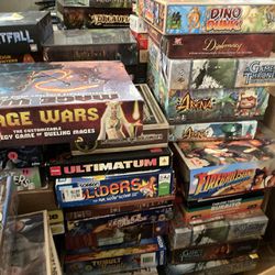 Huge Lot Of Board Games For Sale In Upland