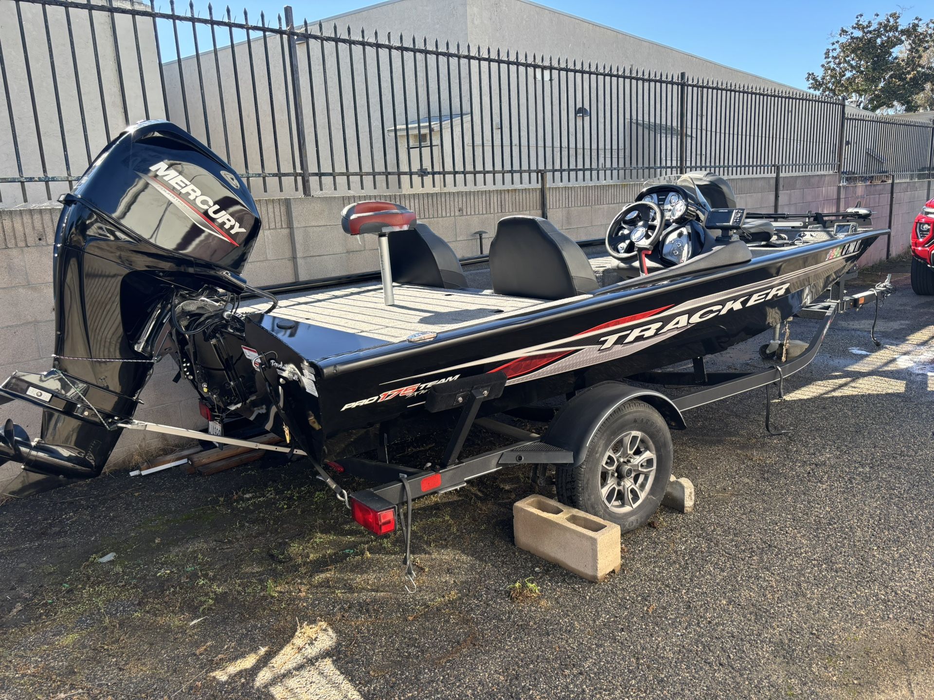 2022 Tracker 175 Pro model Bass boat