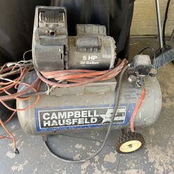 Air Compressor And Staple Gun
