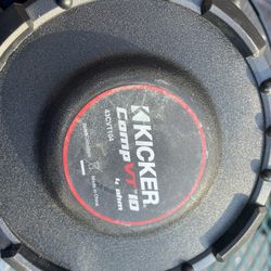 Kicker 10” Shallow Subwoofer