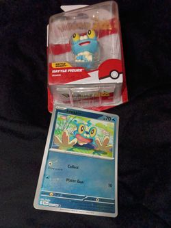 FROAKIE pokémon card and figure figurine brand new sealed
