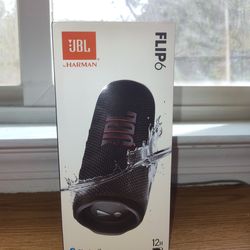 JBL Flip 6 Mini Portable Wireless Bluetooth Outdoor Stereo black