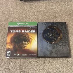 Rare Steelbook Edition Shadow Of The Tomb Raider Xbox