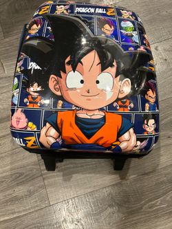 Kids small dragonball z rolling suitcase