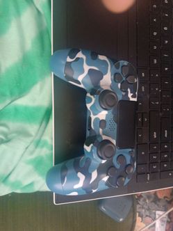 PS4 DualShock 4 Controller Blue Camo