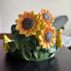 Sunflower Candle Holder
