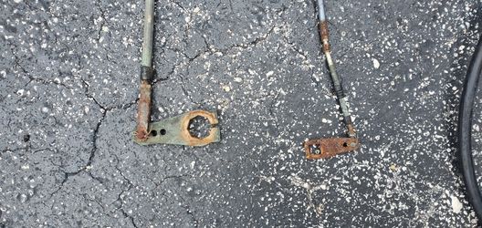 Sailboat Atomic Universal inboard motor shifting cables