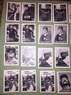 Mike Mandel 1975 Photographer Baseball Cards