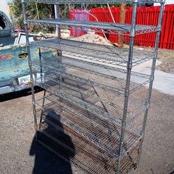 One Shelve  And One Shelve On A Wheels