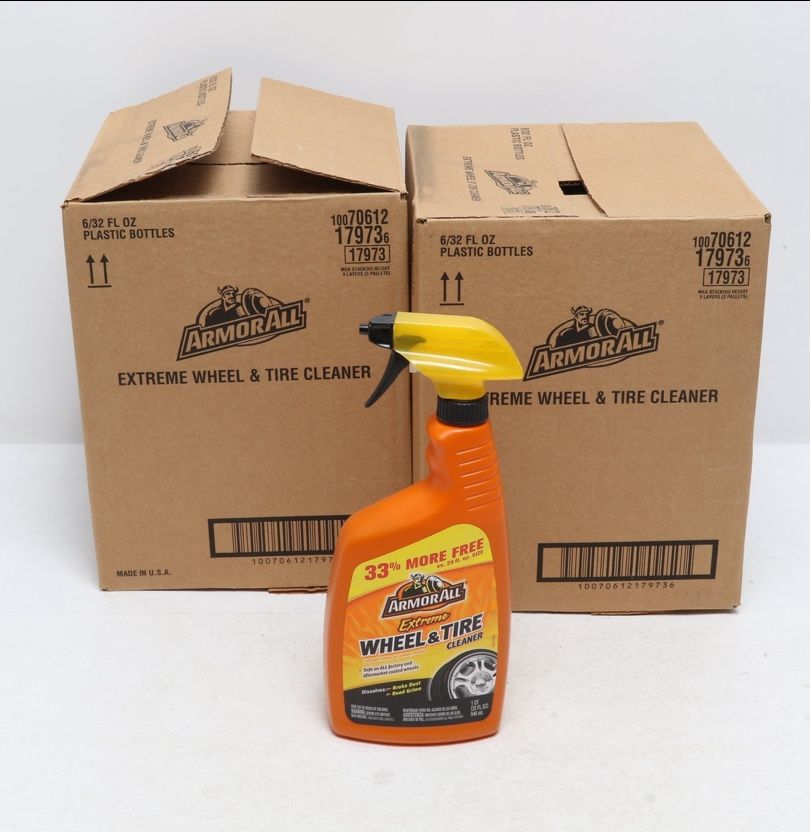 ArmorAll Extreme Wheel and Tire Cleaner 32 oz bottles retails for 8 bucks a piece