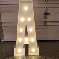 LED Marquee Letter  ( A ) 39" Inch 