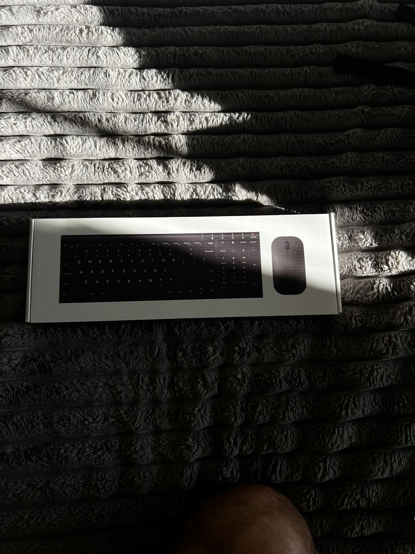 Bluetooth Keyboard & Mouse Set.