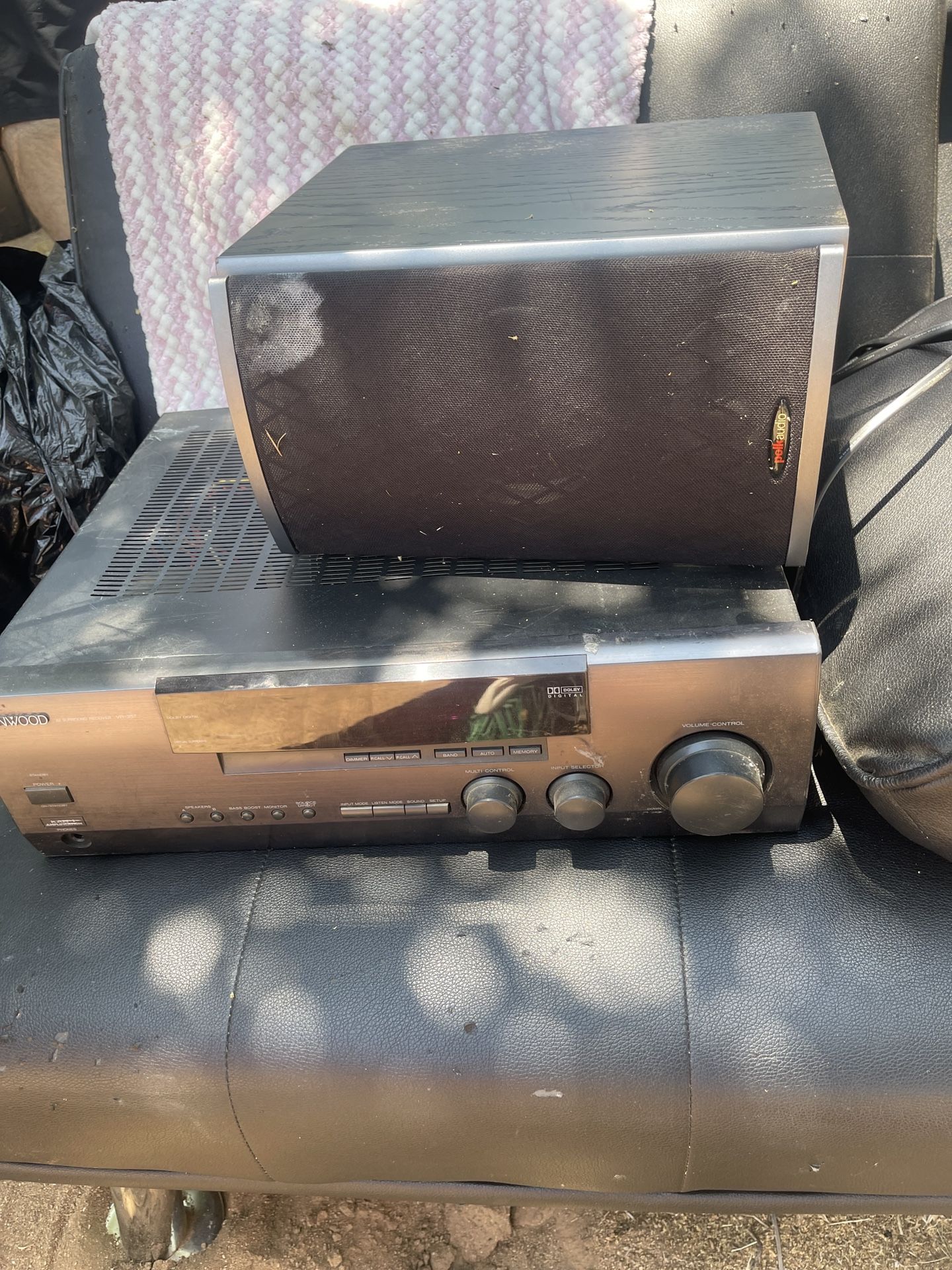 Kenwood Receiver/speaker