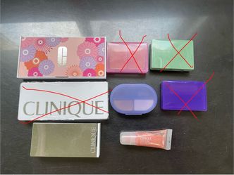 Clinique Makeup Palette, & Lip Gloss