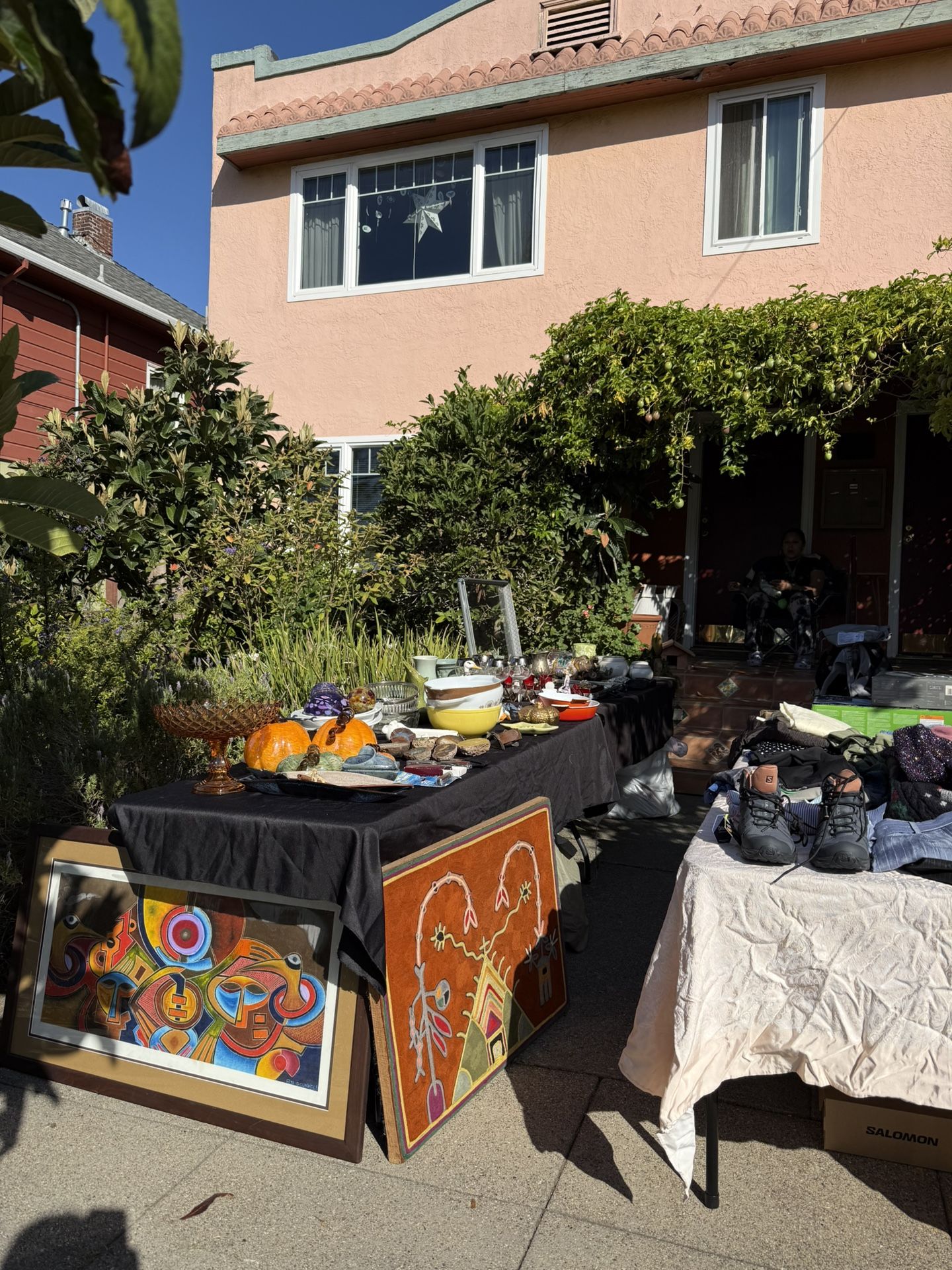 Yard sale 10/4 @ 1817 Oregon St. Berkeley