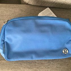 Blue Lululemon Belt Bag 