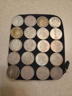 1921 Morgan Silver Dollars.  $55 each
