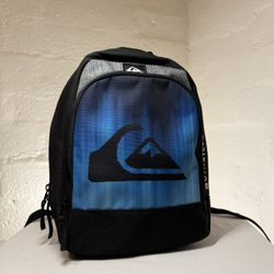 Quicksilver Chompine Kids 12L Mini Backpack, in Black with blue and gray