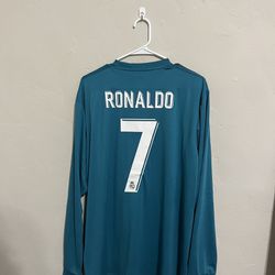 Real Madrid 2017-18 3rd Ronaldo Jersey XL