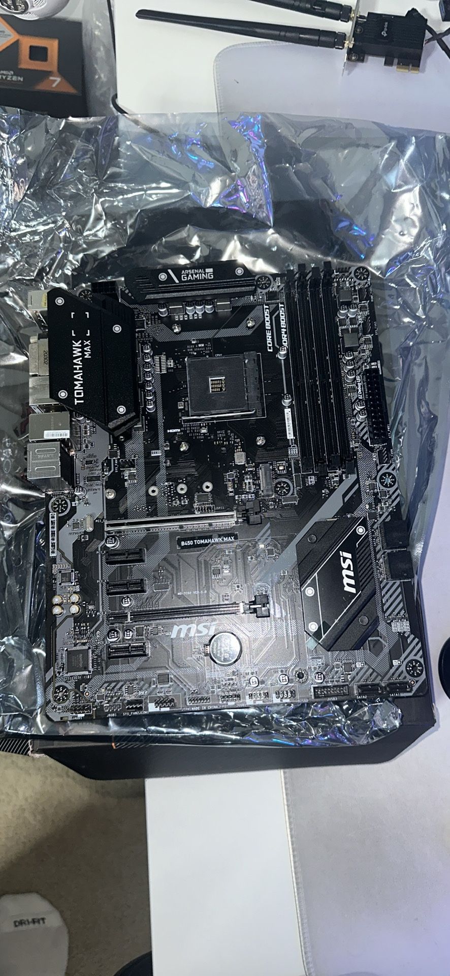 MSI B450 Tomahawk Max & Ryzen 5 3600x