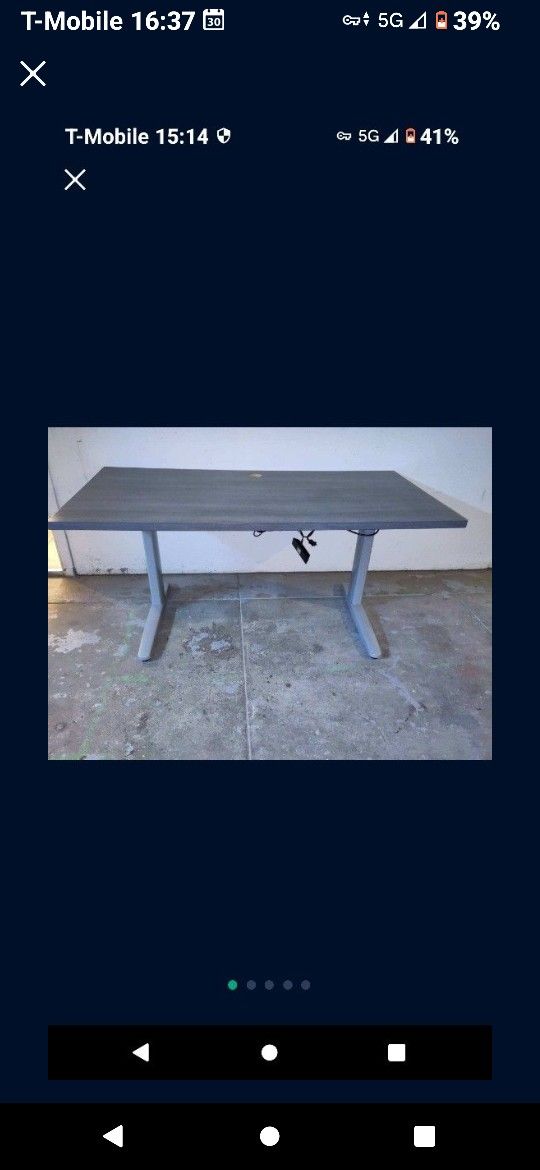 Steelcase Electric Desk Sit Stand Work Office Delivery Possible 10x Matching
