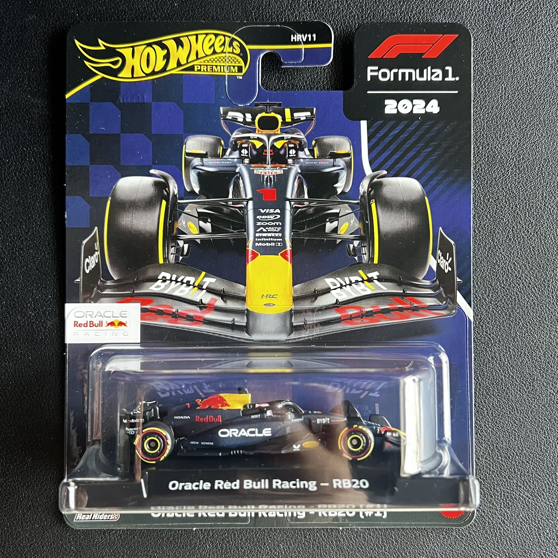 Hot Wheels Premium Formula 1 Oracle Red Bull Racing - RB20 (#1) Max Verstapen